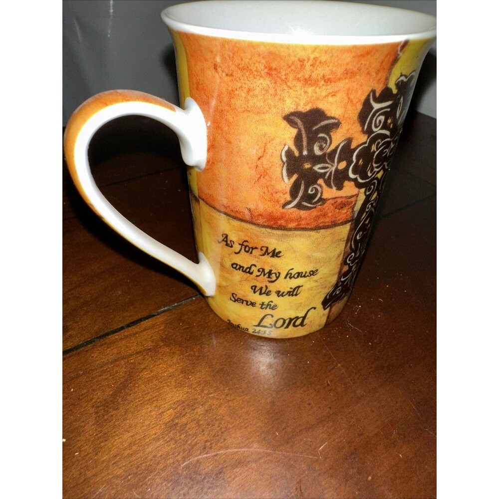 Kent Pottery Christian Faith Joshua 24:15 “As for Me and My House"